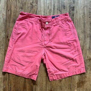 Vineyard Vines Club Chino Shorts PINK Golf Casual Performance Mens Size 32" X 8"